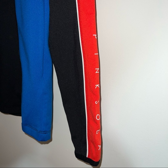 Pink Soda Sport Quarter Zip - black blue red - athletic layer XS - Picture 5 of 6